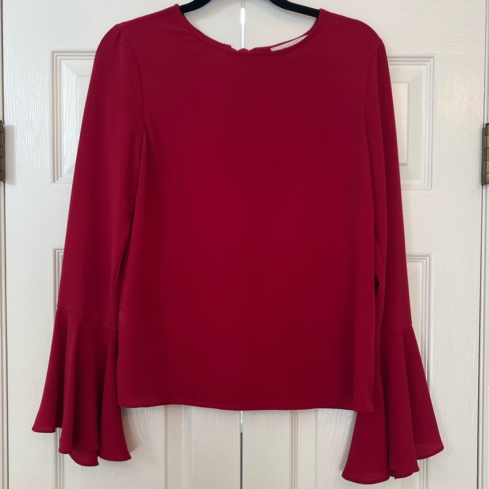 Nordstrom Bell-Sleeved Blouse